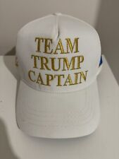 New EXTREMELY RARE Donald Trump Captain Hat Ultra MAGA Nevada Caucus Cali Fame picture