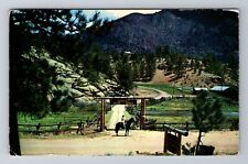 Lake George CO-Colorado, Tarryall River Ranch, Antique, Vintage c1959 Postcard picture