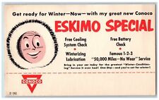 c1905 Eskimo Special Conoco Gasoline Unposted Vintage Postcard picture