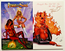Penny For Your Soul TPB TP LOT SET Vol. #1, 2 - LTD 100 SIGNED TOM HUTCHISON NM picture