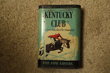 kentucky club pocket tobacco tin picture