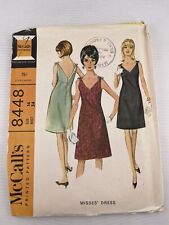 Vintage 60’s McCall's 8448 Misses Dress Pattern Size 14, Bust 34 picture