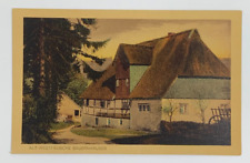 Old Westphalian farmhouses from the Sauerland Germany Postcard Unposted picture