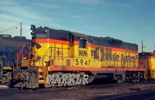 RR LARGE PRINT-CHESSIE SYSTEM 5941 at Riverdale Il  1/12/1980 picture