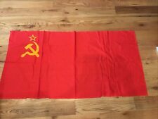 VTG Soviet Union USSR Hammer/Sickle Flag  Cold War Era Original CCCP picture
