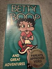 VINTAGE Betty Boop and Other Cartoon Classics - VHS Animated Cartoon B&W PA-1011 picture