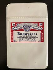RARE Vintage 1970s Budweiser Bud Light Vintage Promotional Pocket Protector picture