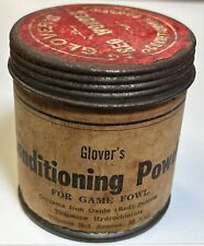 Glover’s Red Wonder Conditioning Powder Decorative Tin, Armbrust’s Homer NY picture
