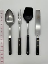vintage Ekco USA kitchen utensil 4 piece set stainless steel, nylon picture