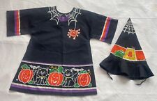 Vintage Original 1950-60s Halloween Witch Decor/Costume Shirt & Hat Display Wear picture