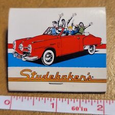 Studebaker's Non Stop Bop Bar Restaurant full unstruck Vintage Matchbook picture