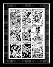 Jack Kirby Fantastic Four #100 Rare Production Art Pg 4 Monotone picture