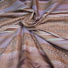 Italian top designer silk jacquard fabric Floral Geometric Made in Italy PrcXYd picture