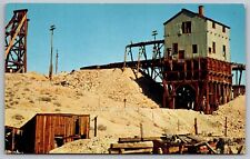 California Old Mine West Silver Gold Ore Mining Historic Vintage UNP Postcard picture