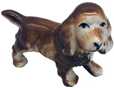 Vintage Porcelain Cocker Spaniel Dog Figurine Puppy picture