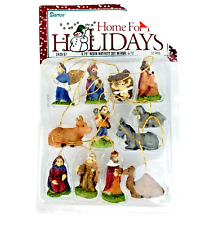 Home for Holidays Tiny Resin Nativity Set NWT picture