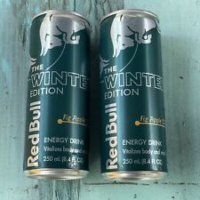 2 Red Bull Winter Edition Fig Apple 8.4oz full cans 2022 Priority Shipping picture