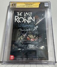 TMNT The Last Ronin #1 SS CGC 9.9 Momoko Cover, 7 Signatures (ONLY 14 WORLDWIDE) picture