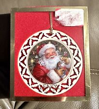 Lenox Night Before Christmas Ornament “His eyes how they twinkled” 6th Series picture