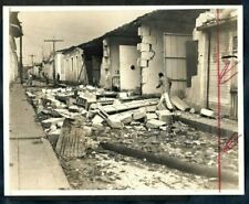 UNSEEN DESTRUCTION HAVANA OUTSKIRTS HIT BY TORNADO BEJUCAL CUBA 1940 Photo Y 251 picture