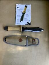 BIG ASS KNIFE - Barebones Living Hori Walnut Fixed Blade Garden Tool Knife 13'' picture