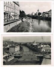 2 Vintage Postcards with Synagogue in Hungary picture