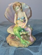 Dragonsite Mother's Love Mermaid Child  Siren Figurine Linda Biggs LIMITED #1739 picture
