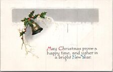 1910s Holiday Embossed Postcard 