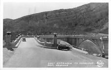 Postcard Arizona Coolidge Dam East Approach  RPPC 1930s Frasher AZ24-843 picture