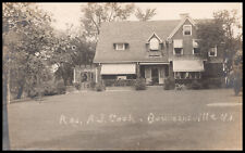 Bowmansville, New York, Res. AJ Cook, Town of Lancaster Real Photo Postcard RPPC picture