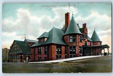 Duluth Minnesota MN Postcard Union Depot Exterior Building c1908 Vintage Antique picture