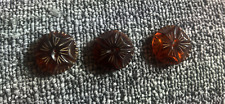 Vintage Art Deco Chunky Carved Bakelite Buttons  picture