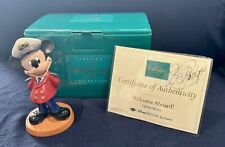 Disney Cruise Line Exclusive “Captain Mickey” WDCC “Welcome Aboard” signed, MIB picture