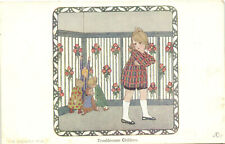 PC WILLEBEEK LE MAIR, ARTIST SIGNED, TROURUROME, Vintage Postcard (b38796) picture