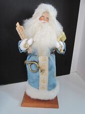 Vintage Lynn Haney 1990-1991 Santa Collection Dressed in Blue 17