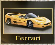 Vintage Ferrari F50 Poster 16