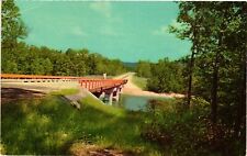 Vintage Postcard- Bridge over St. Francis River, Patterson, MO 1960s picture
