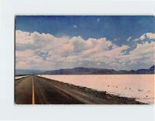 Postcard Bonneville Salt Flats Worlds Fastest Speedway Utah USA picture