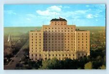 Hotel Saskatchewan Regina Sask A Late Evening View Postcard C3 picture