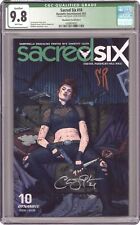 Sacred Six #10L Musabekov Variant CGC 9.8 QUALIFIED 2021 4389604007 picture