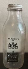 Vintage COTT Quality Beverages Quart Bottle New Haven CT Manchester NH picture