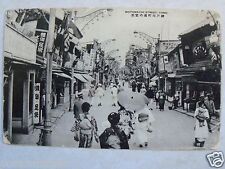 RPPC JAPAN Nippon 日本国 KOBE Motomachi Street 1910's UNPOSTED POSTCARD JA picture