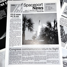 NASA Spaceport News Lot Of 12 KSC 1982-1990 Space Shuttle Kennedy Space Center E picture