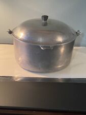 Vintage Cast Rite Ware Aluminum Stock  Pot With  Lid & Handle  W4, 6 QT picture