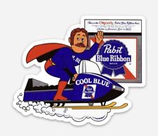 PBR Pabst Blue Ribbon Magnet ~ Beer fridge P.B.R. toolbox snowmobile 2021 picture