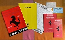 1985, 5th, Goodwood Test Day Modena Ferrari Leaflets & Catalogues, La Ferrari picture