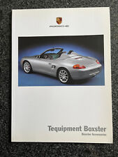 PORSCHE OFFICIAL BOXSTER BOXSTER S TEQUIPMENT BROCHURE 2000 USA EDITION picture