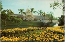 WALT DISNEY WORLD Orlando Postcard CRYSTAL PALACE RESTAURANT c1980s Unused picture