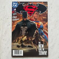 SUPERMAN / BATMAN #8 RARE Newsstand copy VF 2004 DC Comics 1st App Kara Zor-El picture