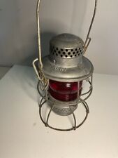 ADLAKE KERO SOU RY SOUTHERN RAILWAY LANTERN WITH RED GLOBE - COMPLETE - picture
